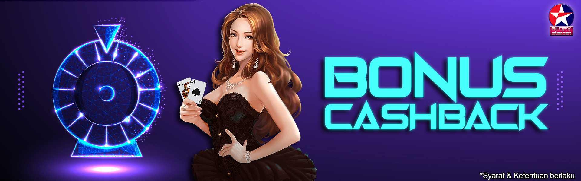 Banner Cashback GloryStarBet