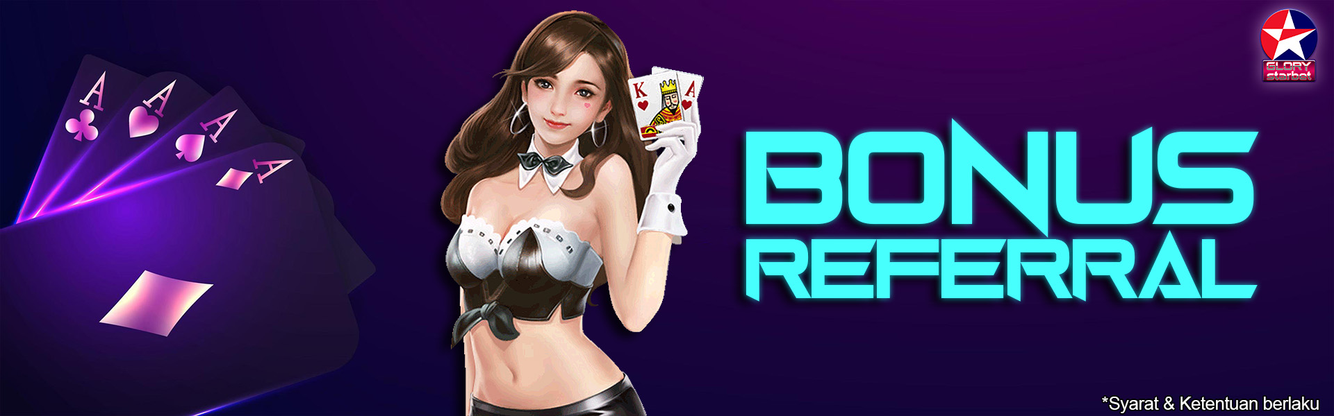Banner Referral GloryStarBet